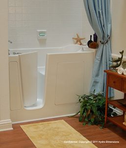 Walk In bathtub access